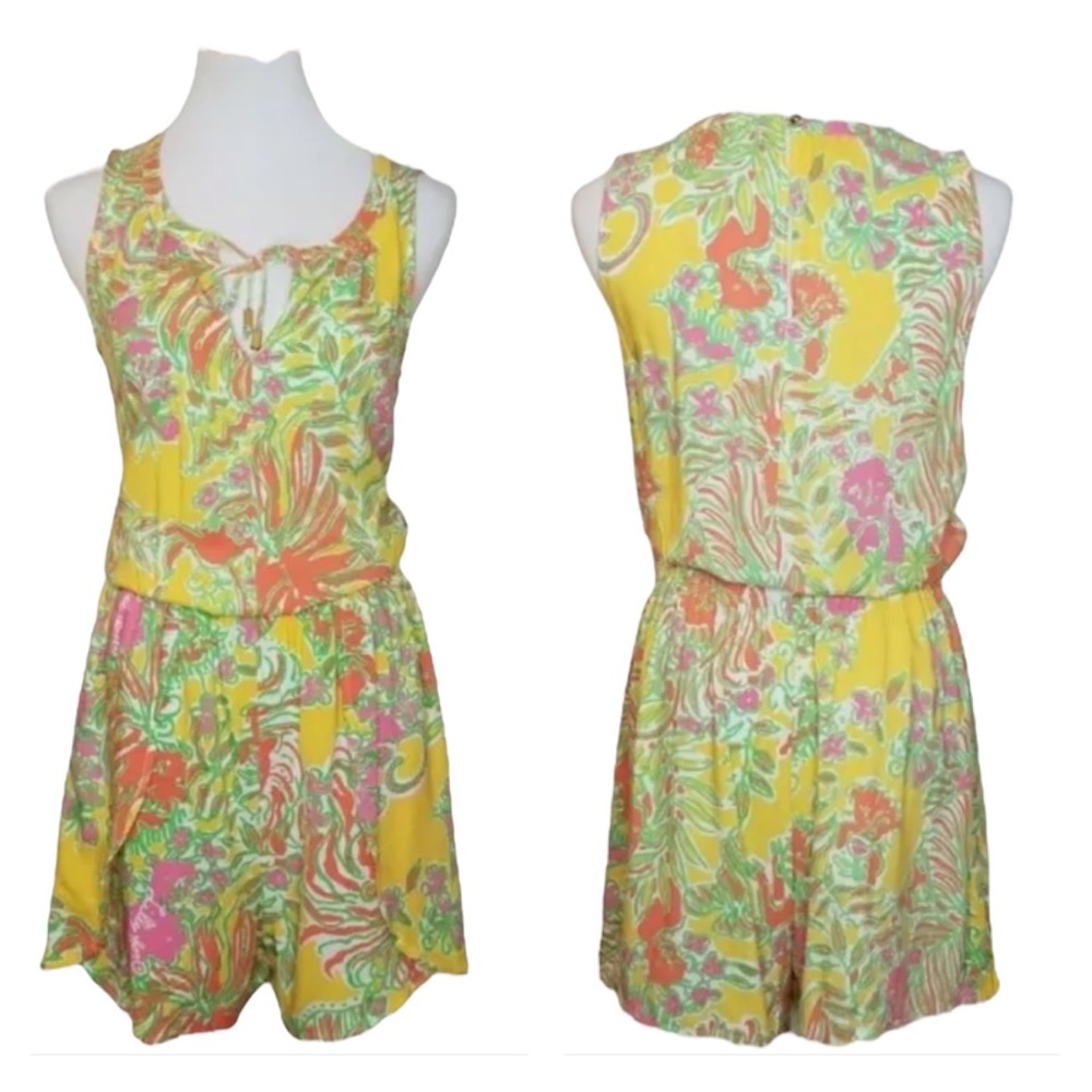 Lilly Pulitzer Target Happy Place Floral Romper